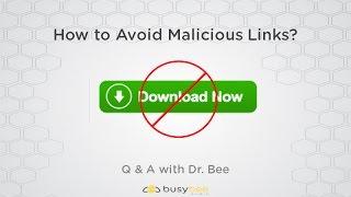 How to Avoid Malicious Links