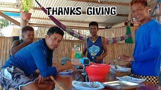 NAGLUTO KAMI BILANG PASASALAMAT PARA KAY @buhayislavlogtv& @primitiveislander8676 #thanksgiving