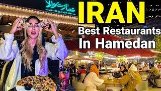 IRAN  Luxury & Best Restaurants In Hamedan | Iran Food Vlog ایران