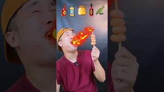 Makan Sosis dengan Saus Random  #asmr #mukbang #makansesuaiemoji #sosis #samyang #videomakan