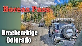 BOREAS PASS COLORADO - FJ Cruiser Fall Color Trail Ride!!!