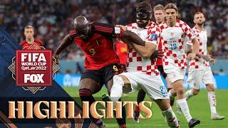 Croatia vs. Belgium Highlights | 2022 FIFA World Cup