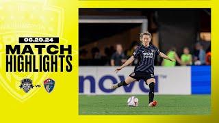 The Spirit falls to North Carolina Courage | Full Match Highlights Spirit vs. Courage