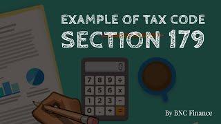 Section 179 Example How tax code 179 works