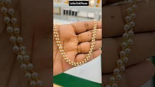 Gorgeous Pearl Dainty Chain Necklace.. Latika Gold House 647-996-5922 www.latikagoldhouse.ca