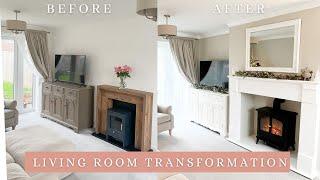 ADDING CHARACTER TO OUR NEW BUILD | faux fireplace & coving, before & afters | SURI | AD