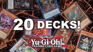 20 Fun Yu-Gi-Oh Deck Ideas To Build! April 2019!