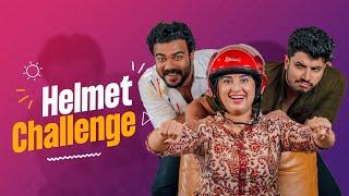 Mega fun | Helmet challenge | ft: Jeeva , Lijo , Aparna