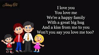 I Love You | I Love You, You Love me with lyrics | nursery poem | nursery rhymes | Montessori Poem