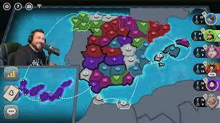 One of my Favourite Maps: Risk in Spain!