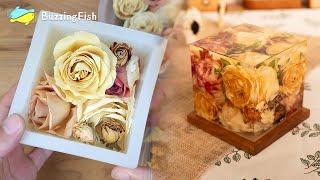  Eternal Beauty: Stunning Crafting a Rose Resin Cube at Home