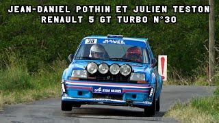 Rallye de la Drôme Paul Friedman 2024 - Renault 5 GT Turbo N°30 Jean-Daniel POTHIN et Julien TESTON