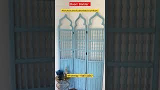 Room divider #furniturefactory #spacesavingfurniture #woodenfurniture #customizedfurniture