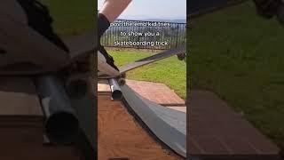pov: the emo kid tries to show you a skateboarding trick