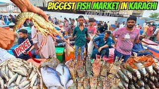 Fish Prices 2024" Karachi Fish Market | Biggest Fish Market In Pakistan | Seafood At Wholesale Rates