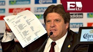 Miguel Herrera da su lista de 23 jugadores para el Mundial Brasil 2014