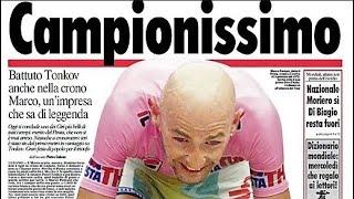 1998 GIRO D'ITALIA 21^ TAPPA - da Mendrisio a Lugano - Cronometro individuale - Pantani Vs Tonkov