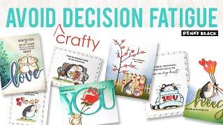 Tips to Avoid Crafty Decision Fatigue | Behind the Scenes - Professional Cardmaker Design Process