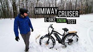 Himiway Cruiser review - is a fat tire ebike good in the snow?