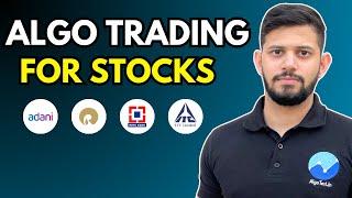 Intraday Algo Trading on Stocks | Backtest, Forward Test and Algo Trade | No Coding