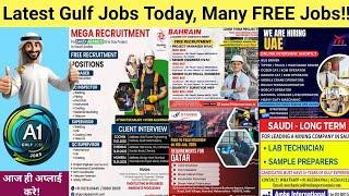 LATEST Gulf Jobs today! Many FREE Jobs, free dubai jobs, Iraq jobs, Maldives jobs, Gulf jobs 2025