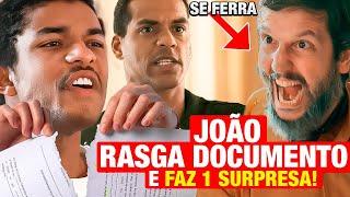 RENASCER - João Pedro RASGA CONTRATO com Egídio e faz SURPRESA CHOCANTE! Resumo capítulo de hoje