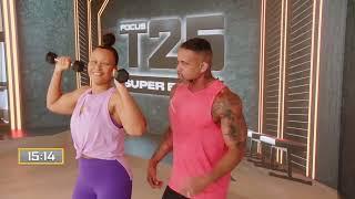 FOCUS T25 with ShaunT | Sample Workout #superblock