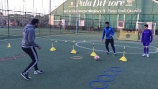 Rapidità coordinazione tecnica calcio Fabio Patteri