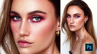 Retouch Like a Pro - High End Professional Retouch ( Photoshop Tutorial )