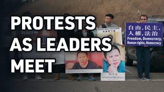 Protests During Biden-Xi Meeting; Second LA Freeway Fire | NTD Tonight – Nov. 15