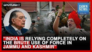 India Relying Completely On Brute Use Of Force In Jammu And Kashmir: Munir Akram | Dawn News English