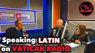 Vatican Priest Speaks Latin with American on the Radio ️