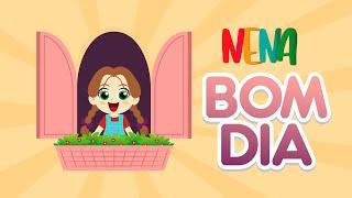 Bom dia | Cante com Nena 1 | Música Gospel Infantil | Desenho