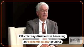 CIA chief says Russia risks being China's 'economic colony'