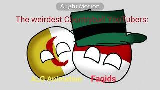 The weirdest Countryball YouTubers/Countryballs/Ft:Faqids, AlG Animation