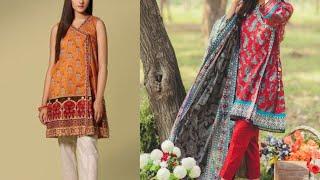 angrakha style short kurti designs for girls 2021