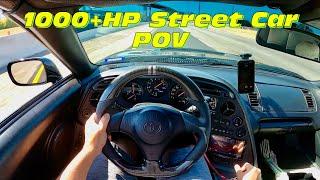 Enjoying My 1000+++ HP Supra On This Beautiful Day. MK4 Supra POV