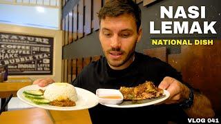 Foreigner Tries NASI LEMAK for the FIRST TIME 