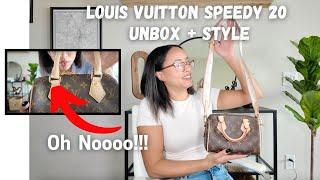 Louis Vuitton Speedy 20 Unbox + Styling | Torri D'