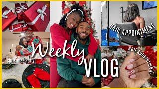 Weekly VLOG| Scammed AGAIN!! CHRISTMAS TIME, NEW HAIR, PARTY PLANNING, WHAT I GOT FOR CHRISTMAS!