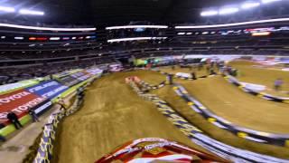 GoPro HD: Kyle Peters Arlington SX Main Event - 2013 Monster Energy Supercross
