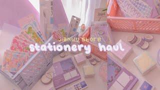 AESTHETIC STATIONERY HAUL  | shopee haul w/ jianwu store