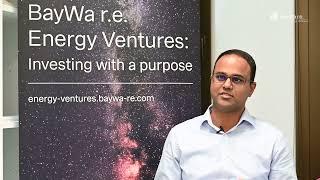 We offer smart money - BayWa r.e. Energy Ventures