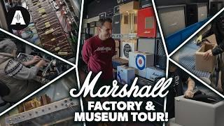 Behind the Scenes at the Marshall Amplifiers Factory!