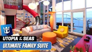 Utopia of the Seas | Ultimate Family Suite Full Walkthrough Tour | Royal Caribbean | 2024 | 4K