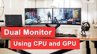 How to Use Onboard Graphics for Second Monitor