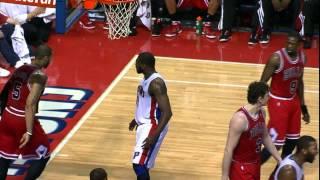 Dunk of the Night: Jason Maxiell Bangs on Boozer