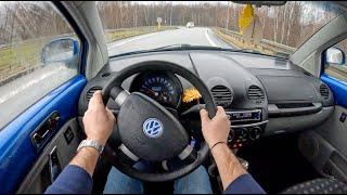 2000 Volkswagen New Beetle [2.0 115HP] | POV Test Drive #1029 Joe Black