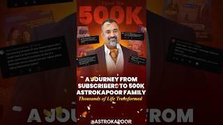 500K Strong: The AstroKapoor Journey of Trust & Guidance I Prashant Kapoor