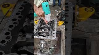 Engine Assembled #jcb ##toptrending #tractor #automobile #mechinical #topspotlight #workshop